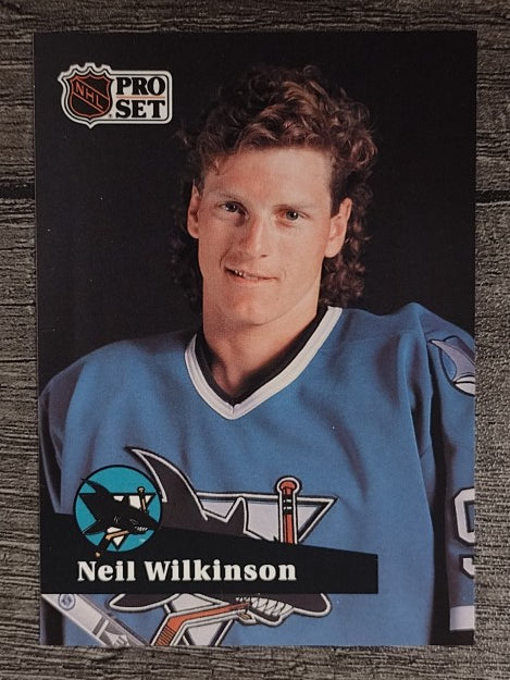 1991-92 Pro Set French #328 Neil Wilkinson