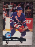 1991-92 Pro Set French #159 Brian Leetch