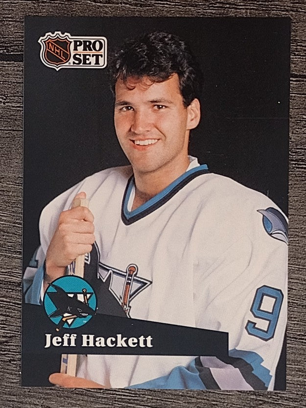 1991-92 Pro Set French #331 Jeff Hackett