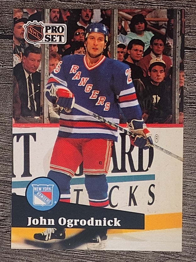 1991-92 Pro Set French #169 John Ogrodnick