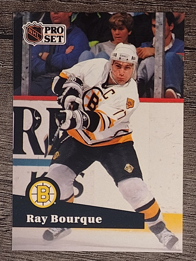 1991-92 Pro Set French #9 Ray Bourque