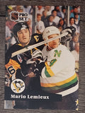 1991-92 Pro Set French #194 Mario Lemieux