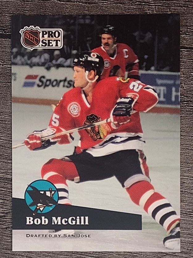 1991-92 Pro Set French #47 Bob McGill