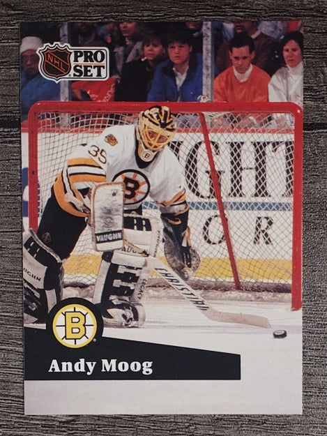 1991-92 Pro Set French #10 Andy Moog