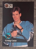1991-92 Pro Set French #329 Craig Coxe