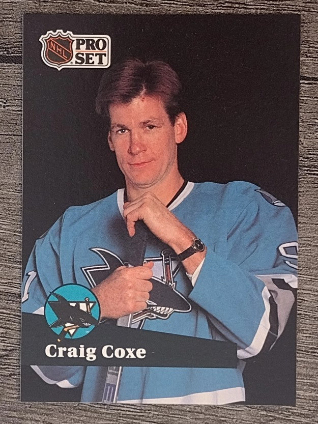 1991-92 Pro Set French #329 Craig Coxe