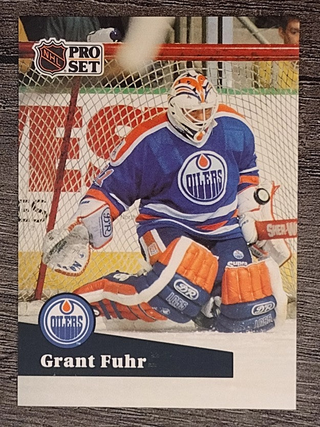1991-92 Pro Set French #78 Grant Fuhr