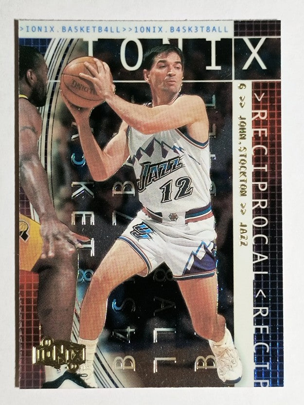 1999-00 UD Ionix Reciprocal #56 John Stockton