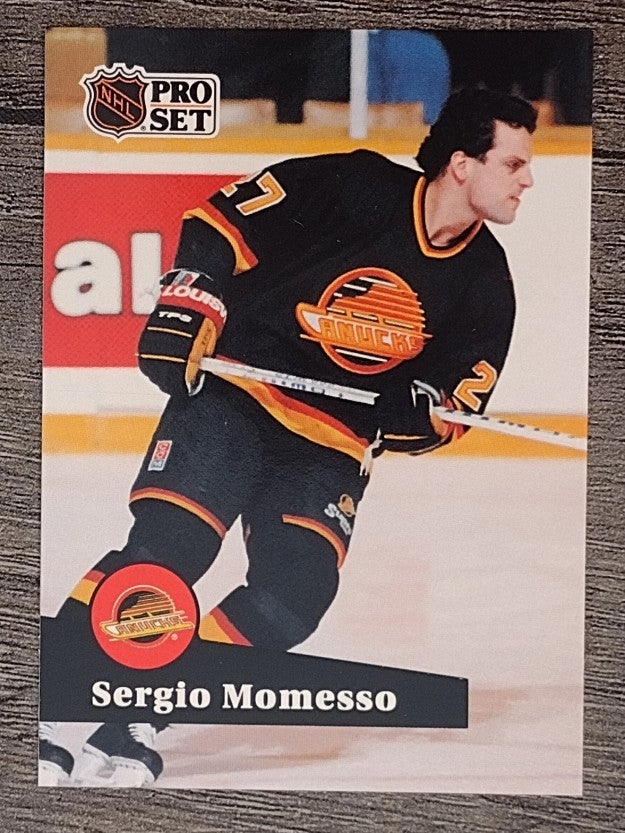 1991-92 Pro Set French #242 Sergio Momesso