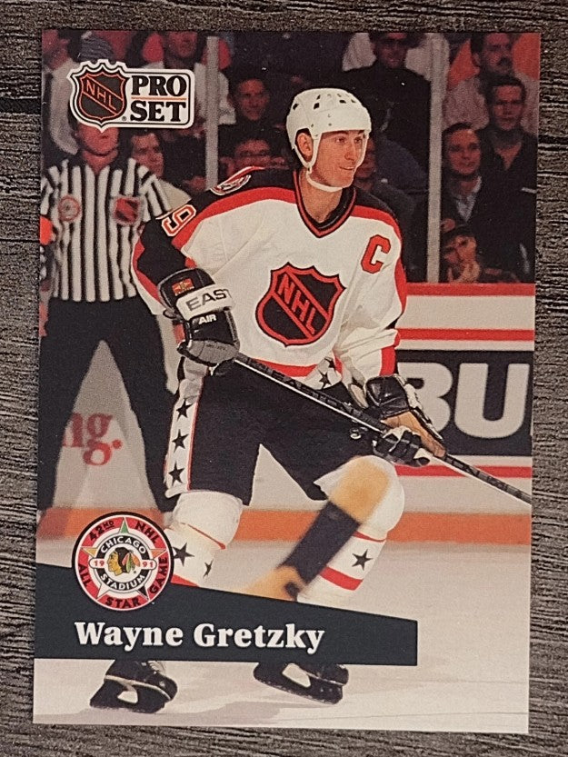1991-92 Pro Set French #285 Wayne Gretzky AS