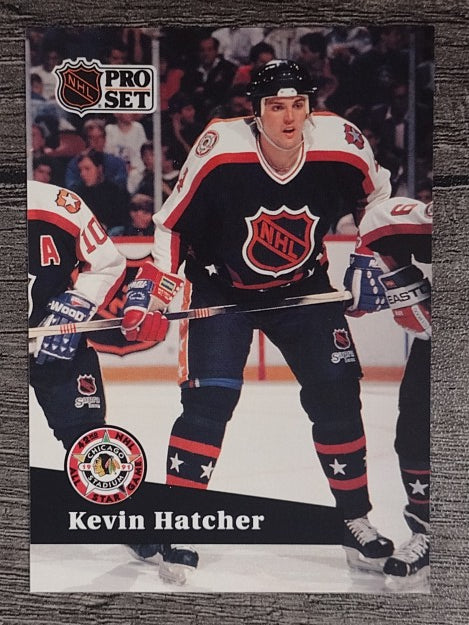 1991-92 Pro Set French #316 Kevin Hatcher AS