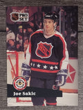 1991-92 Pro Set French #315 Joe Sakic AS