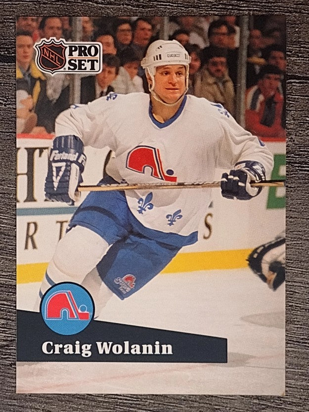 1991-92 Pro Set French #203 Craig Wolanin