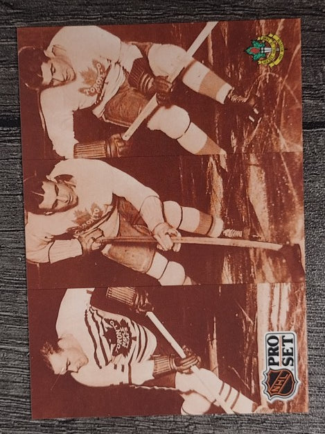 1991-92 Pro Set French #338 The Kid Line