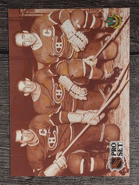 1991-92 Pro Set French #337 The Punch Line
