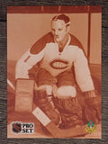 1991-92 Pro Set French #341 Jacques Plante
