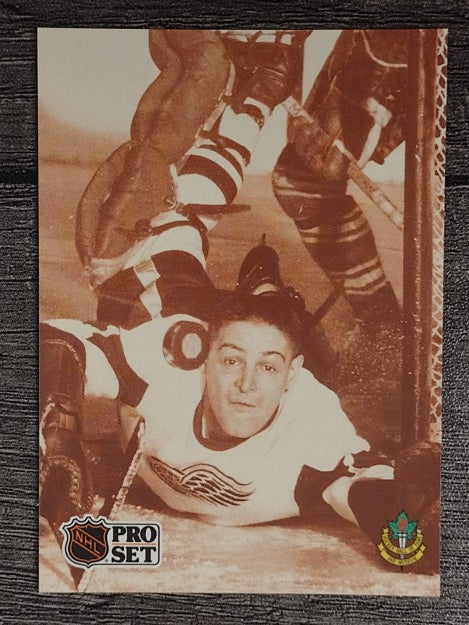 1991-92 Pro Set French #343 Terry Sawchuk