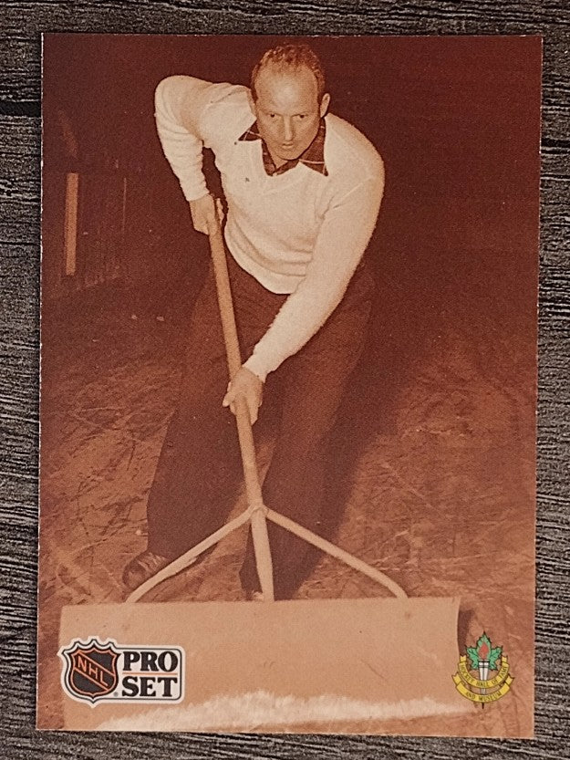 1991-92 Pro Set French #339 Before the Zamboni