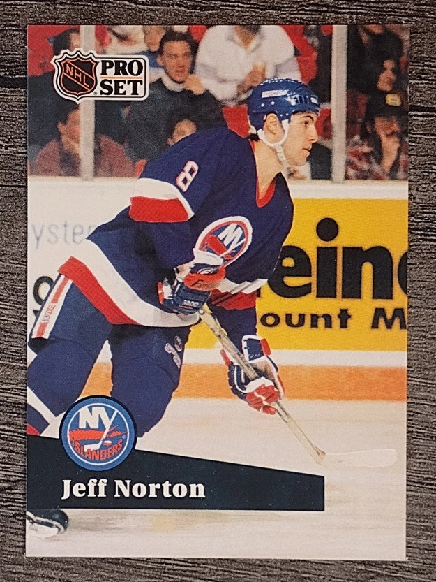 1991-92 Pro Set French #148 Jeff Norton