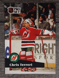 1991-92 Pro Set French #137 Chris Terreri