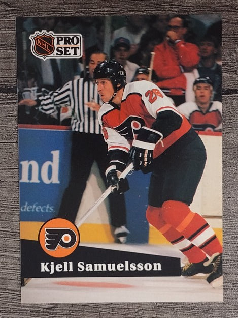 1991-92 Pro Set French #181 Kjell Samuelsson