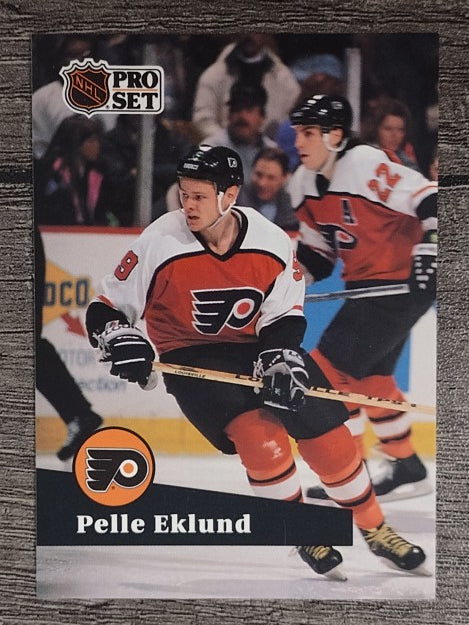1991-92 Pro Set French #179 Pelle Eklund