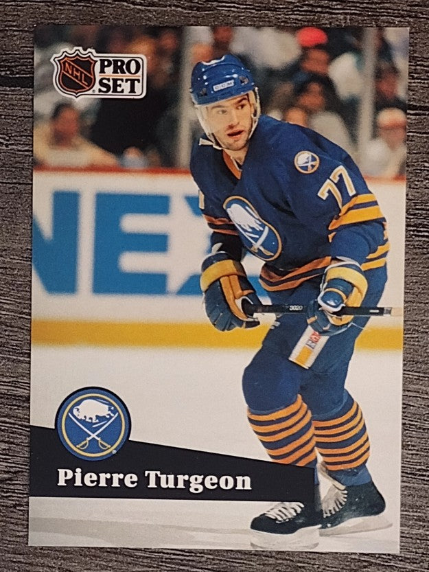 1991-92 Pro Set French #15 Pierre Turgeon