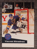 1991-92 Pro Set French #213 Vincent Riendeau