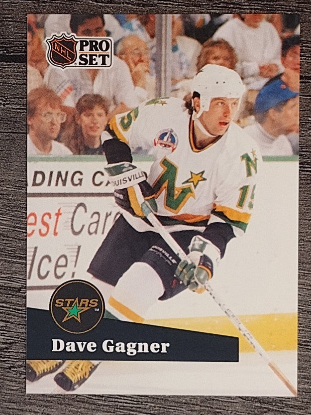 1991-92 Pro Set French #108 Dave Gagner