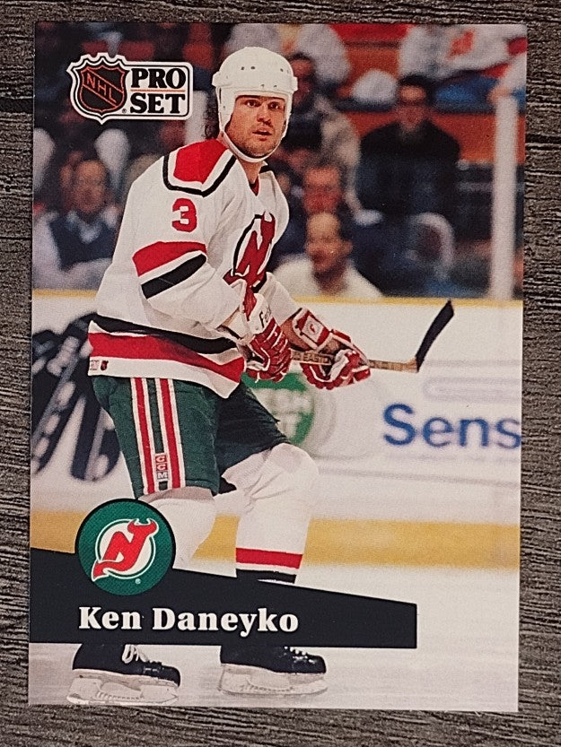 1991-92 Pro Set French #139 Ken Daneyko
