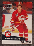 1991-92 Pro Set #526 Martin Simard