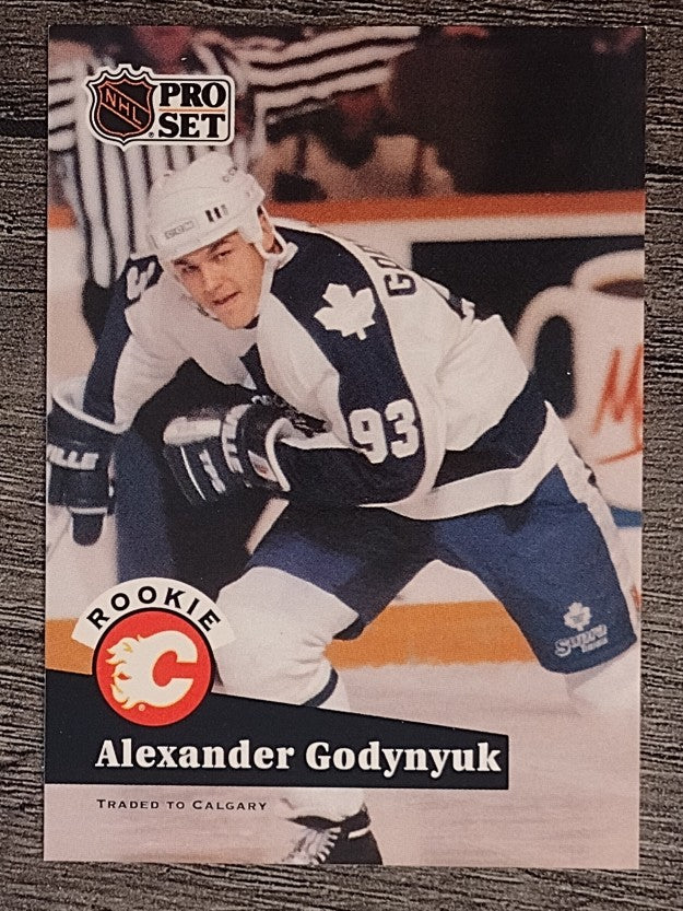 1991-92 Pro Set #563 Alexander Godynyuk RC