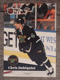 1991-92 Pro Set #408 Chris Dahlquist