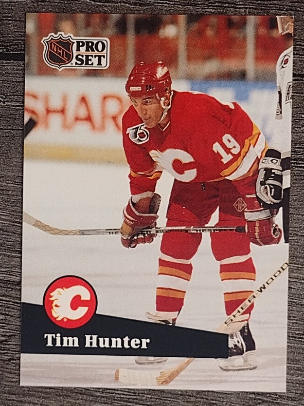 1991-92 Pro Set #366 Tim Hunter
