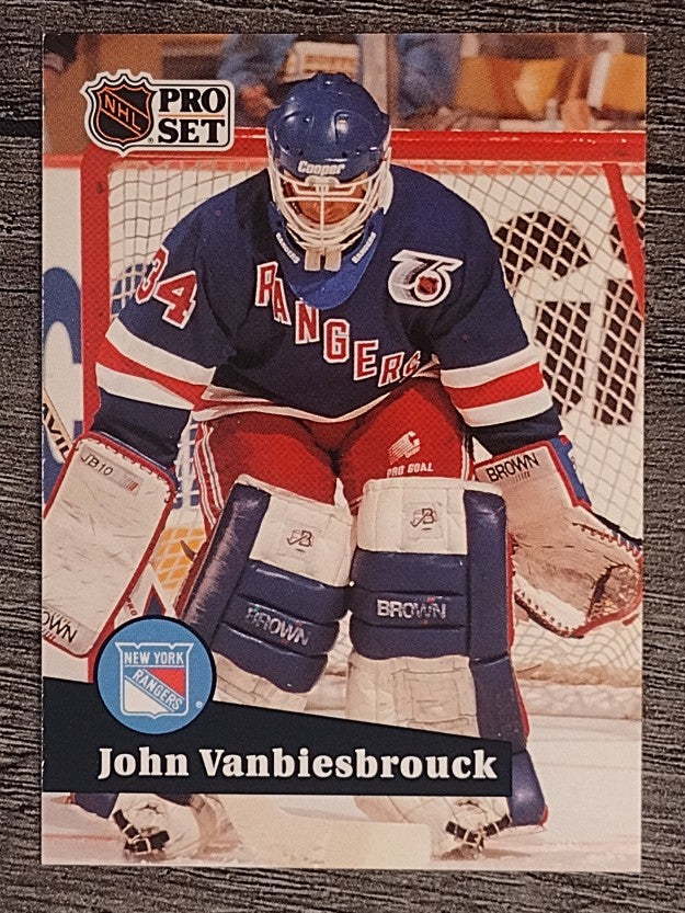 1991-92 Pro Set #447 John Vanbiesbrouck