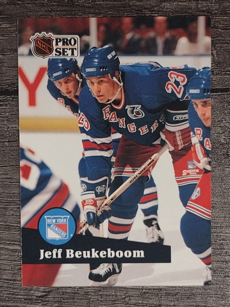 1991-92 Pro Set #444 Jeff Beukeboom