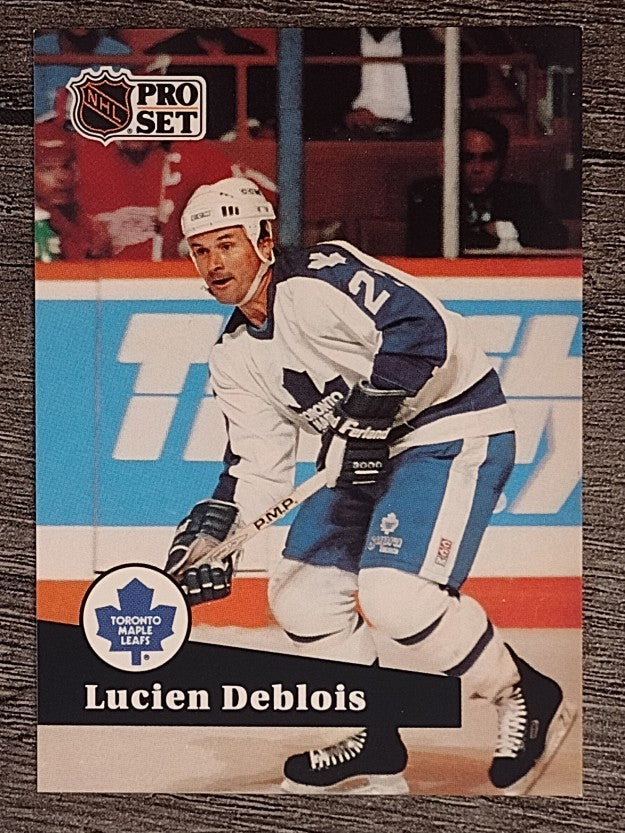 1991-92 Pro Set #491 Lucien DeBlois