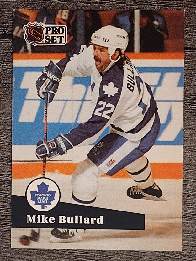 1991-92 Pro Set #496 Mike Bullard