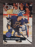 1991-92 Pro Set French #218 Gino Cavallini