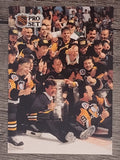 1991-92 Pro Set French #319 Pittsburgh Penguins
