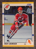 1990-91 Score Rookie Traded #43T Troy Crowder RC