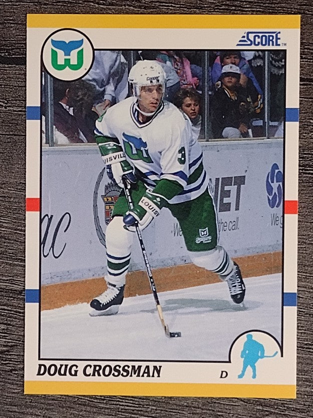 1990-91 Score Rookie Traded #52T Doug Crossman