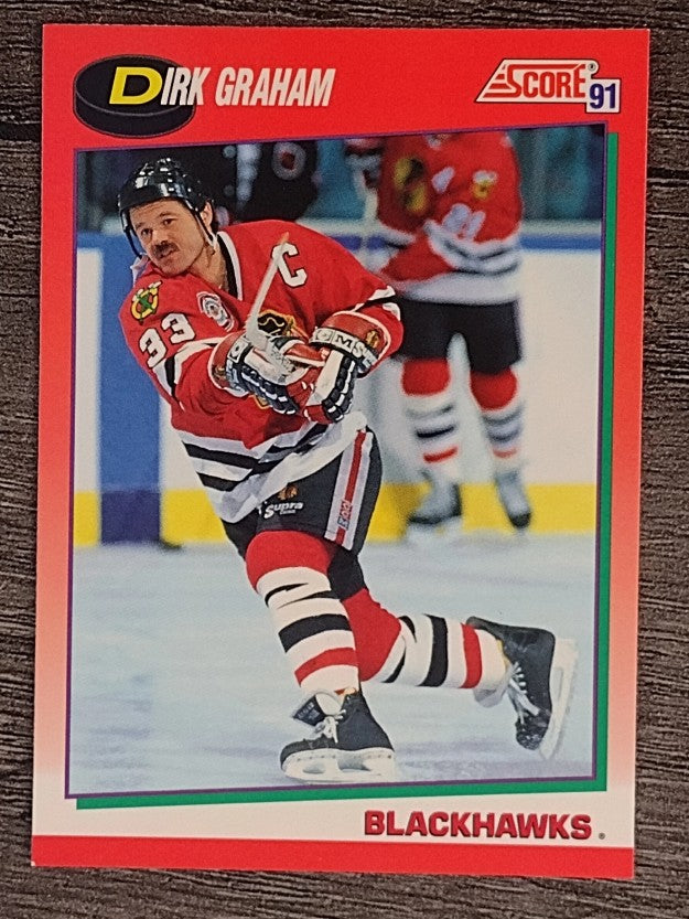 1991-92 Score Canadian English #15 Dirk Graham