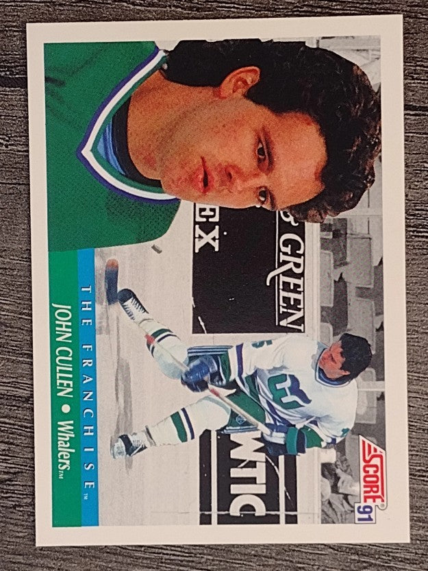 1991-92 Score Canadian English #311 John Cullen FRAN