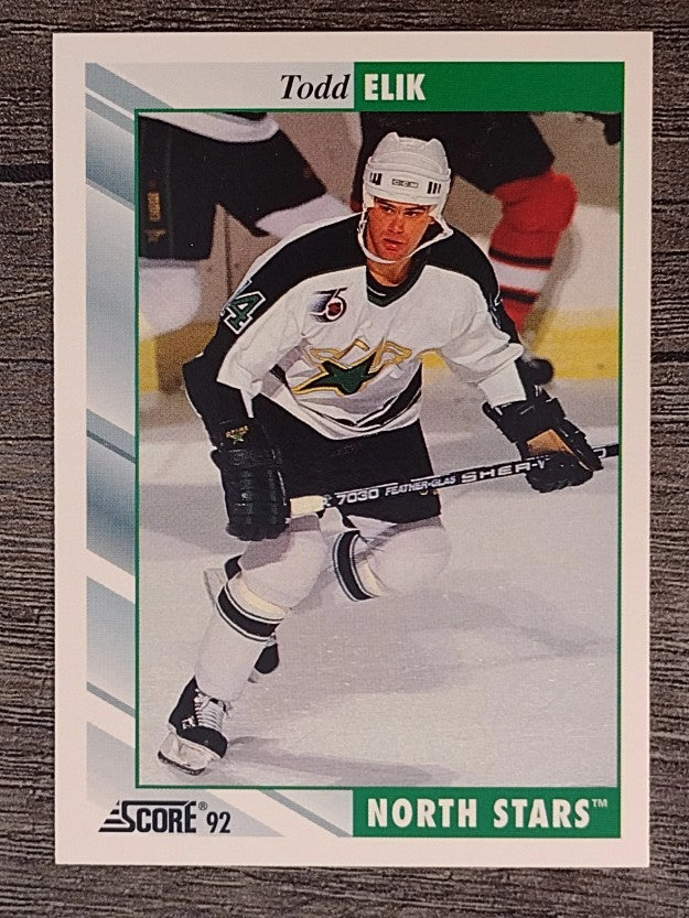 1992-93 Score #307 Todd Elik