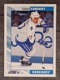 1992-93 Score #360 Valeri Kamensky