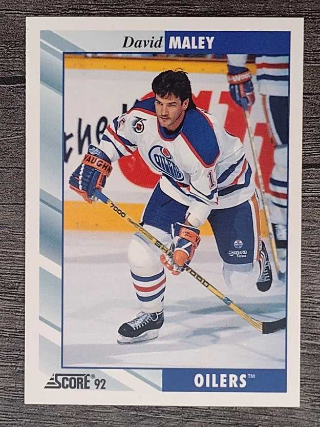 1992-93 Score #370 David Maley