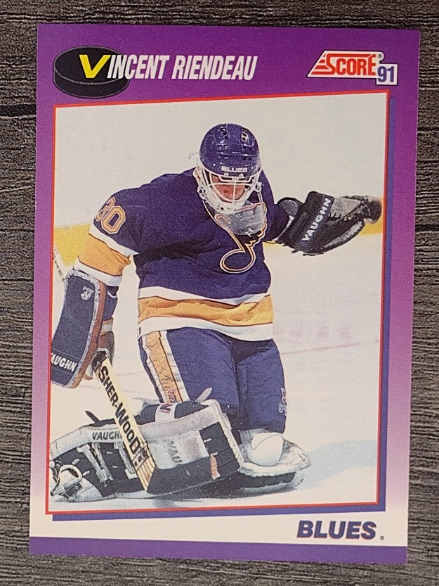 1991-92 Score American #23 Vincent Riendeau