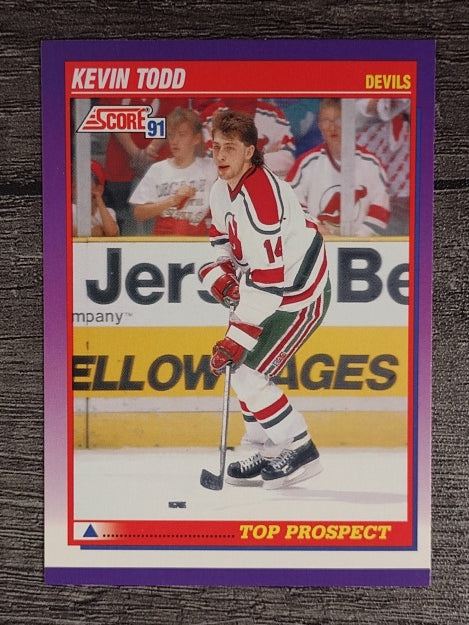 1991-92 Score American #397 Kevin Todd RC