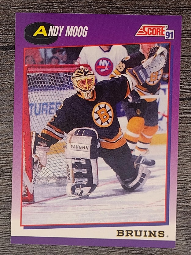 1991-92 Score American #90 Andy Moog